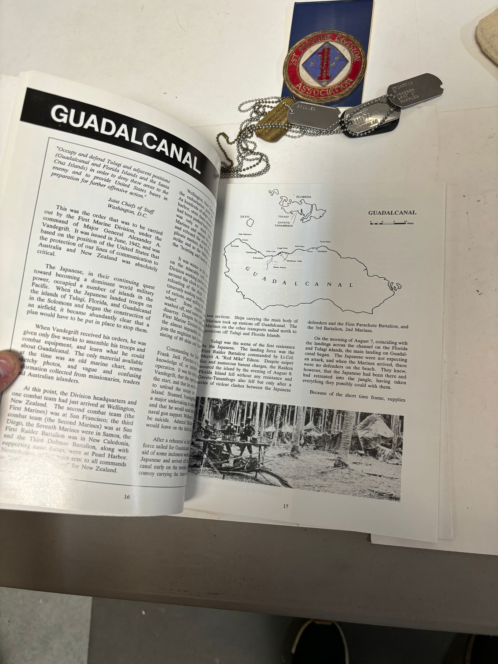 US 1st Marine Division Veteran Grouping ID'd - 4