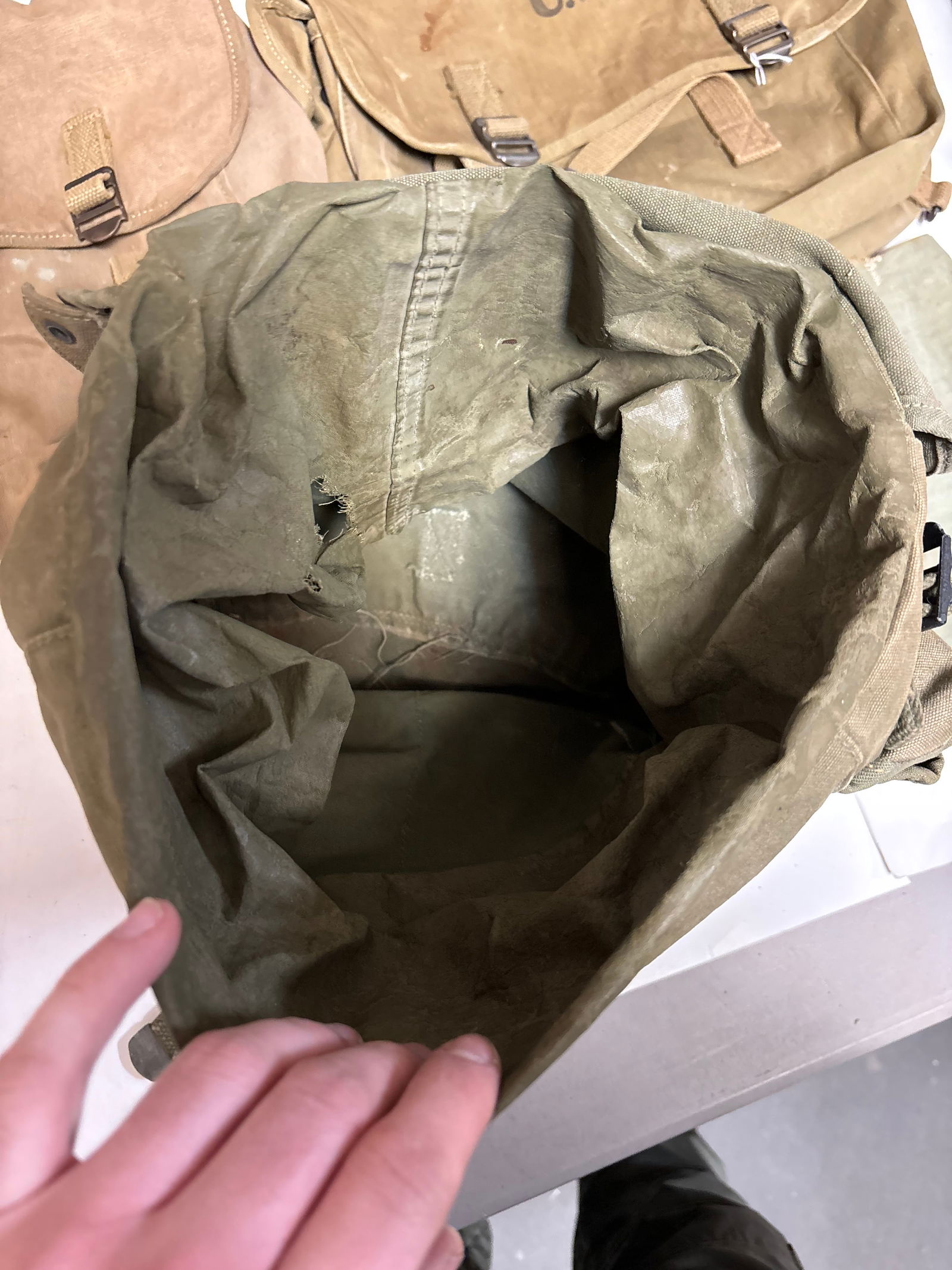 (6) WWII Bags - 2
