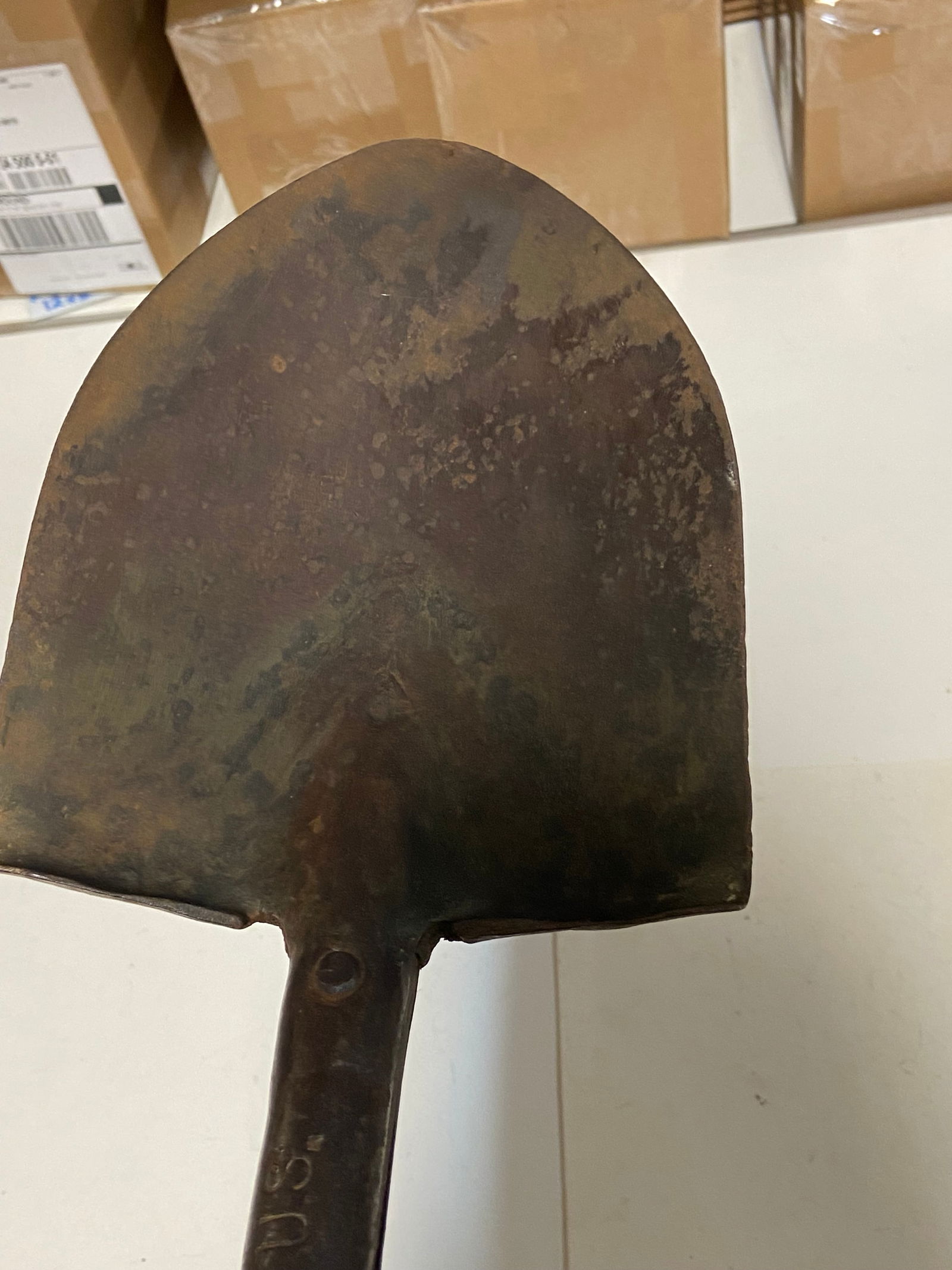 HARD TO FIND US WWII Model 1910 T Handle Shovel - 4