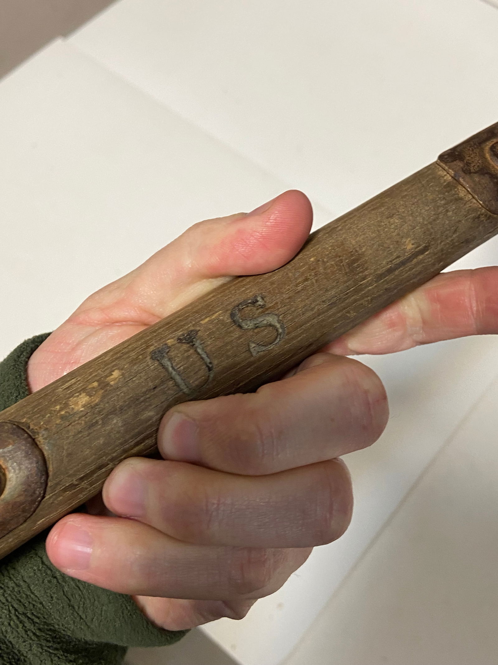 HARD TO FIND US WWII Model 1910 T Handle Shovel - 5