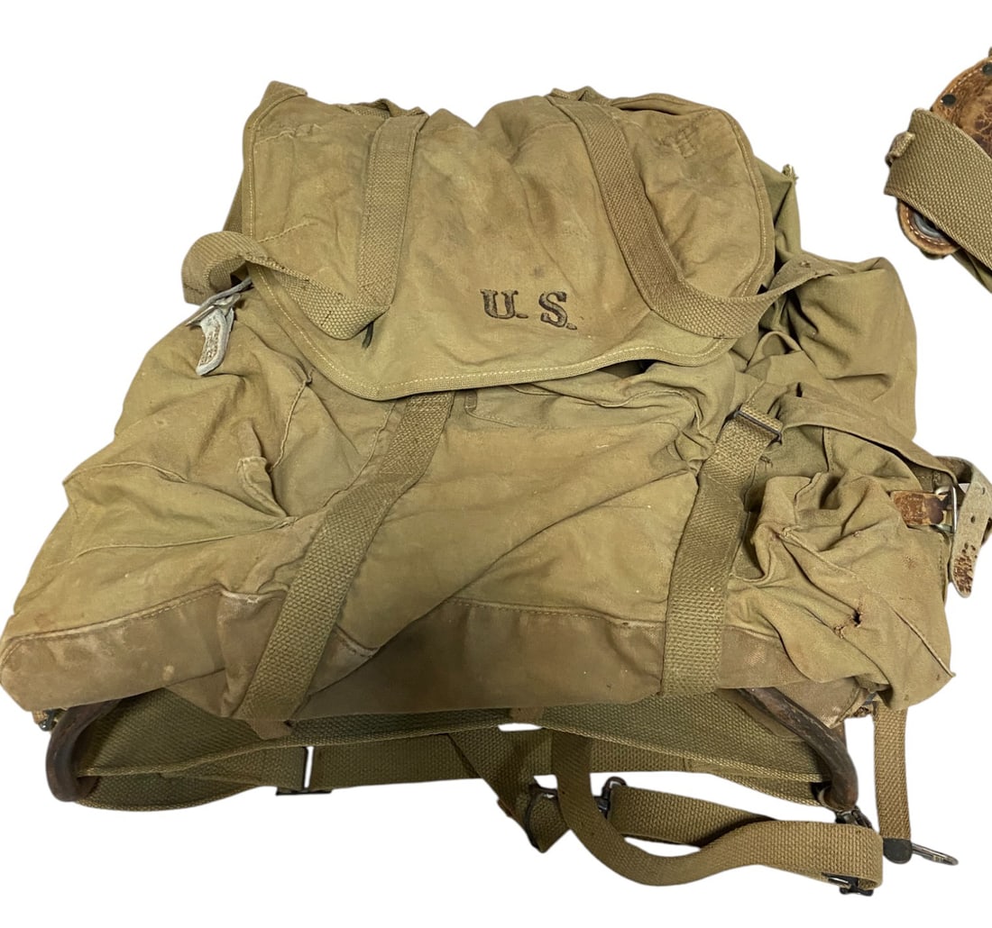 (2) WWII Mountaineer Backpacks Well Marked - 2
