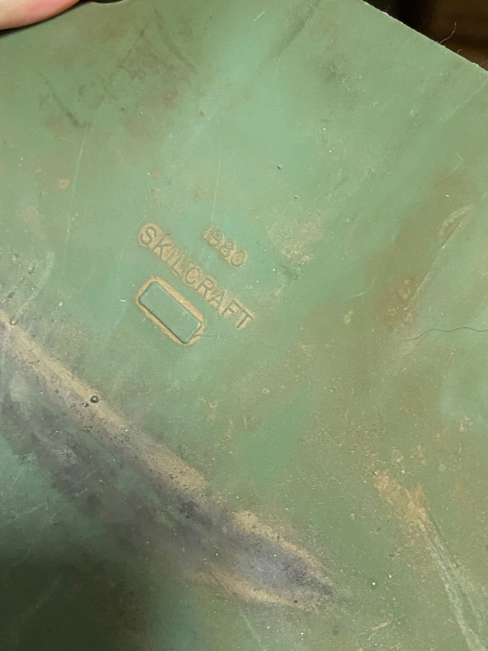 (2) US WWII Tent Half's and 1980 Shovel - 3