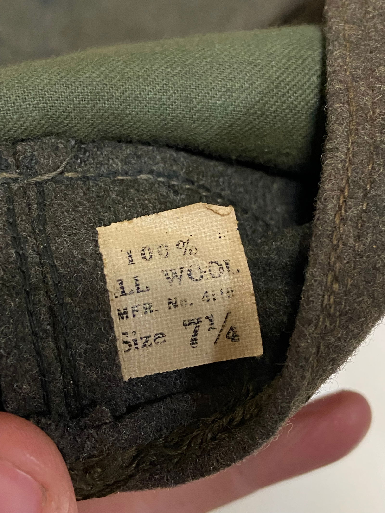 Lot of (10) US WWII Hats and Garrison Caps - 4