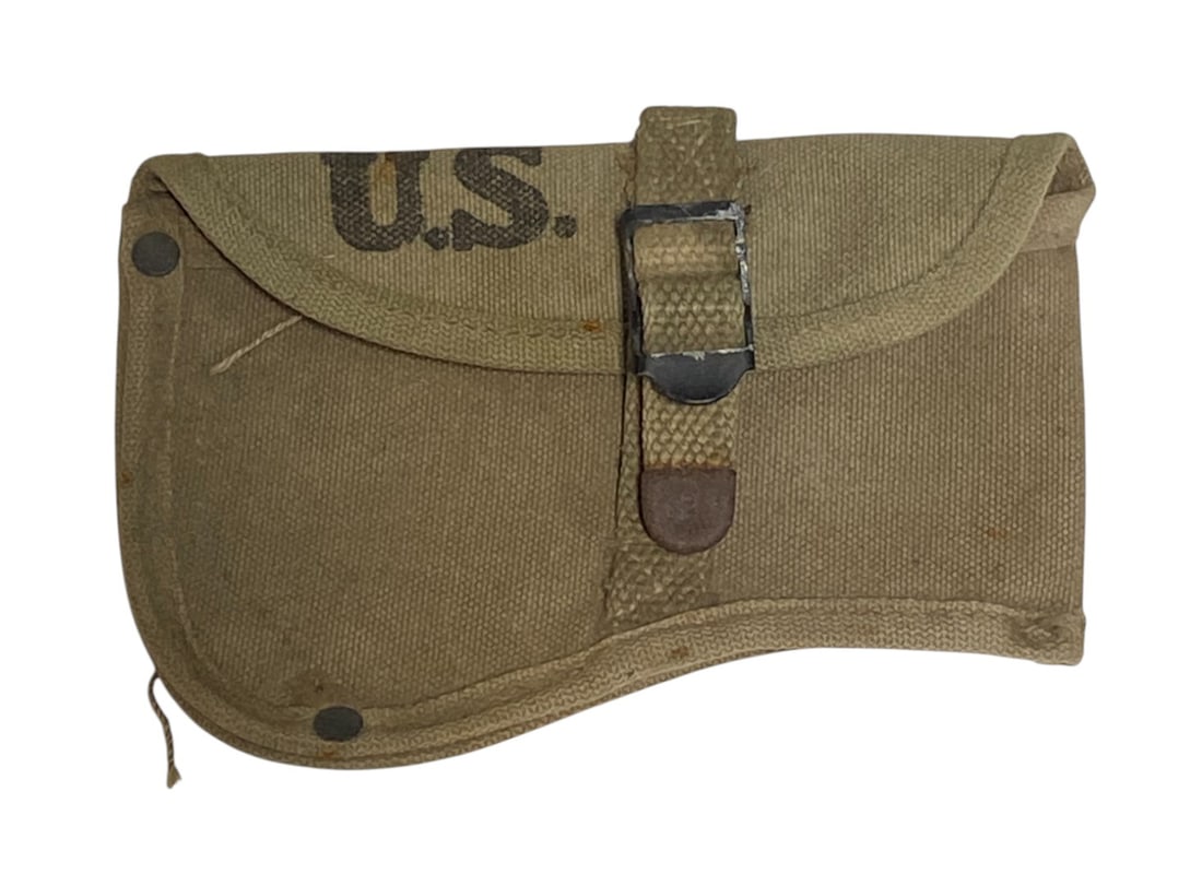 US WWII 1944 Hatchet Holder Well Marked (1 of 2)