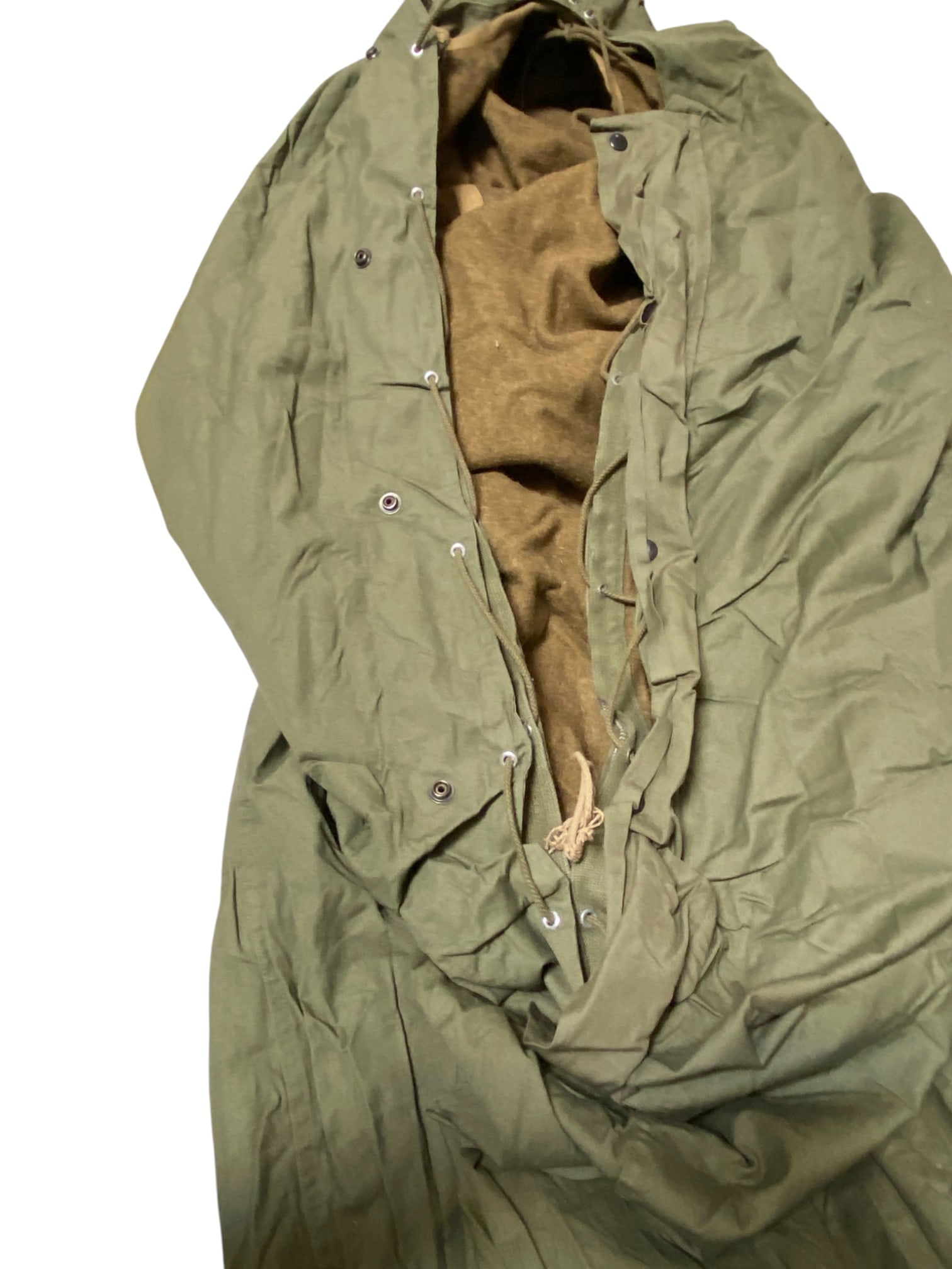 US WWII 1945 Cold Weather Sleeping Bag and Carry Bag - 5