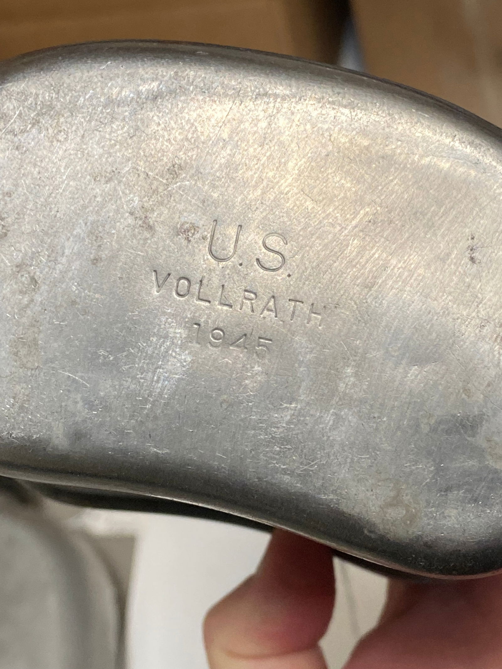 (3) US WWII Canteens and (1) Empty Canteen Carrier - 9