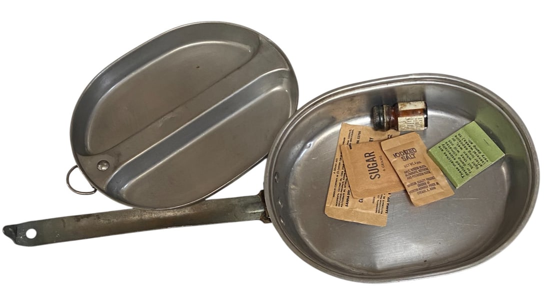 (8) US WWII Mess Kits - 4