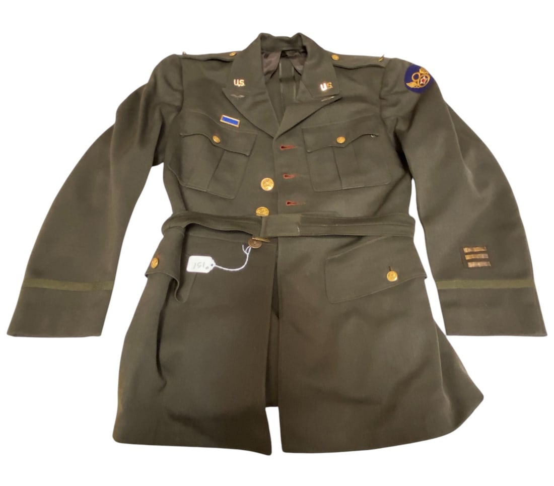 WWII US 8th AF Uniform with Laundry Number - 6