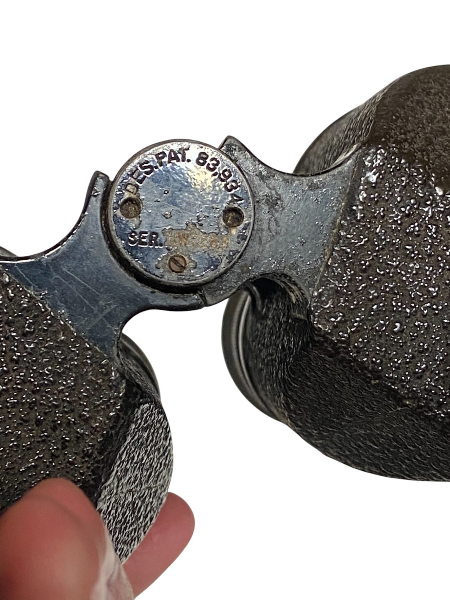 WWII 1940 USN Bausch & Lomb Binoculars with Case - 8