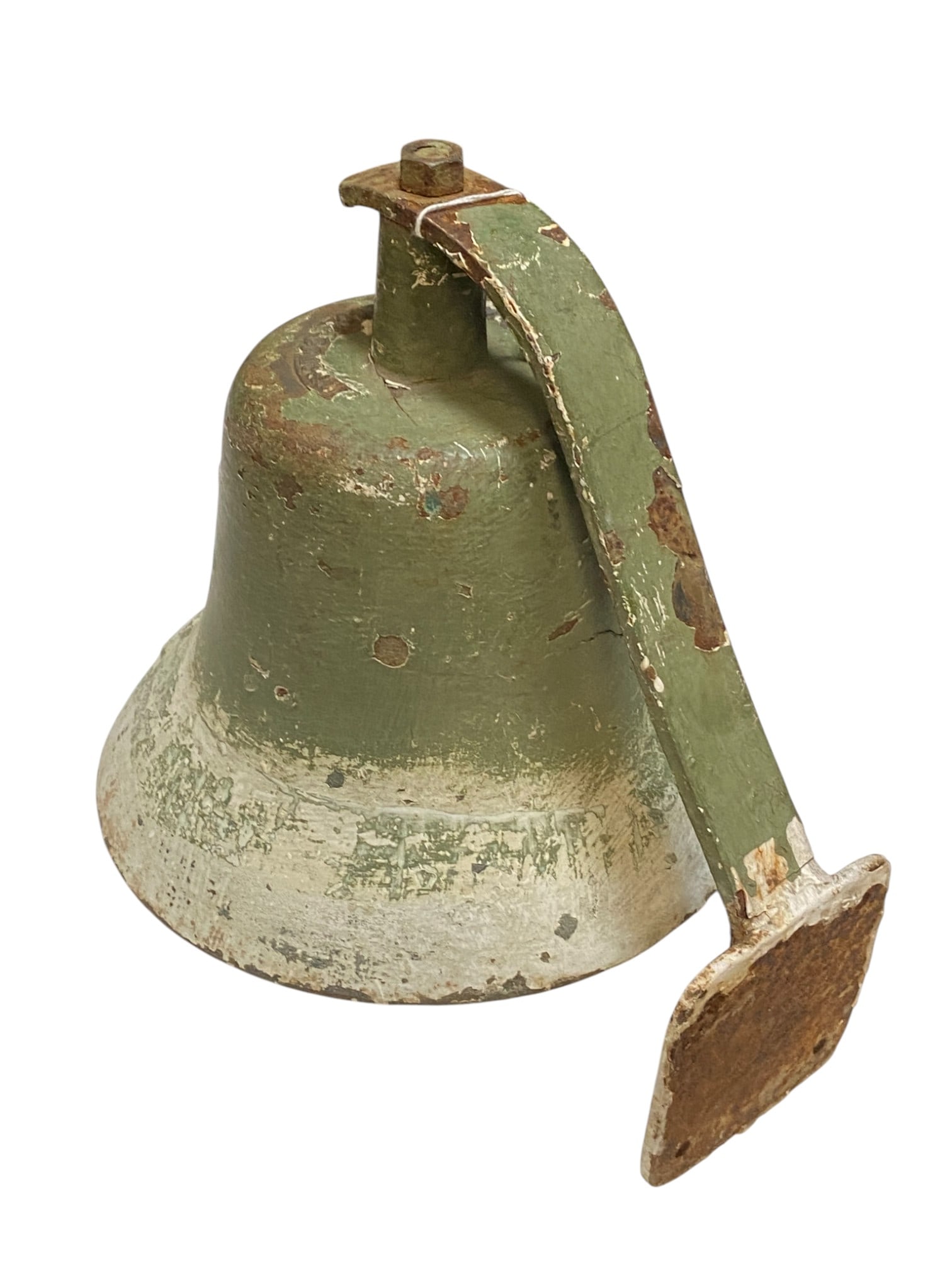 VERY RARE WWII Harvard Lock Co US NAVY Bell - 4