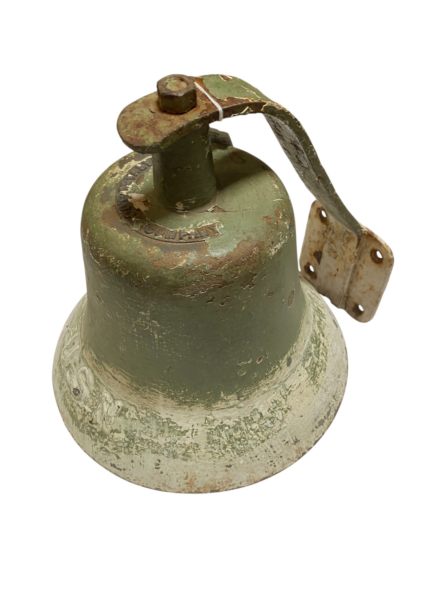 VERY RARE WWII Harvard Lock Co US NAVY Bell - 7