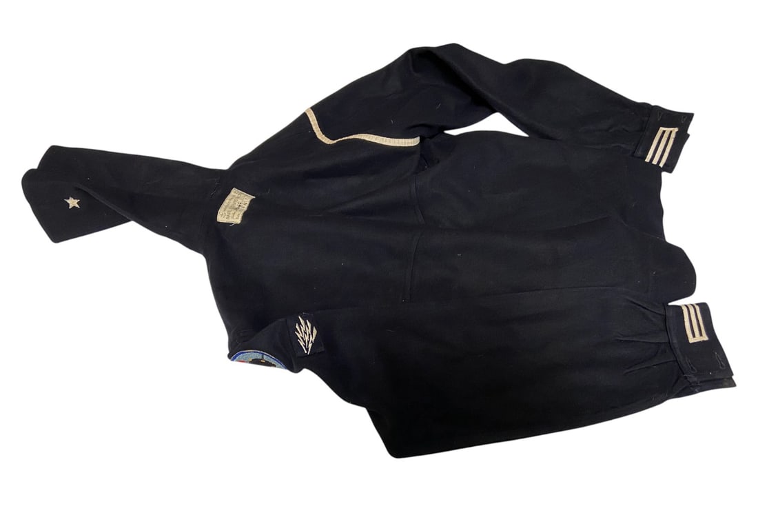 WWII Mine Sweeper US Navy Jumper Named to Earnest East - 10