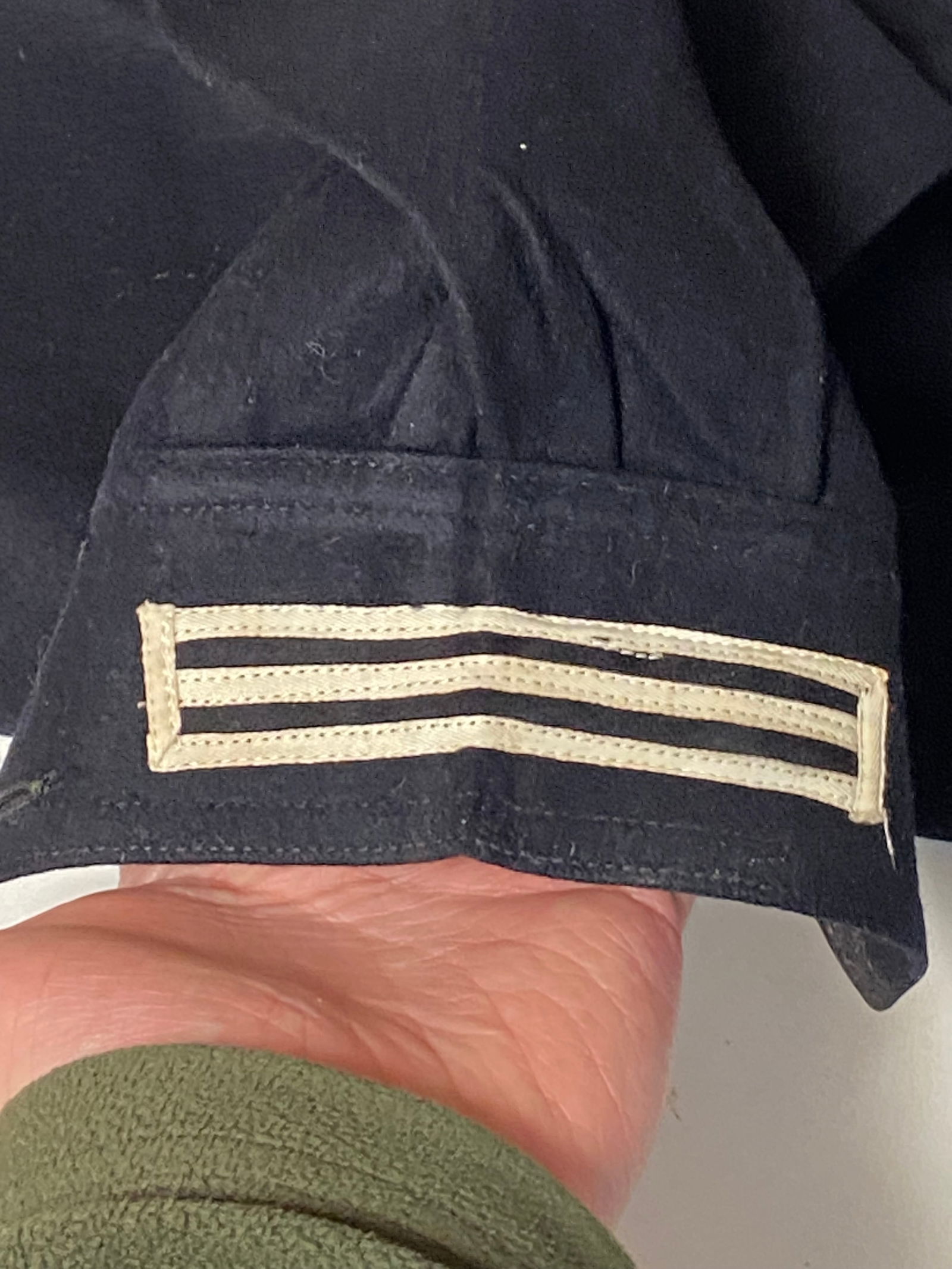 WWII Mine Sweeper US Navy Jumper Named to Earnest East - 12