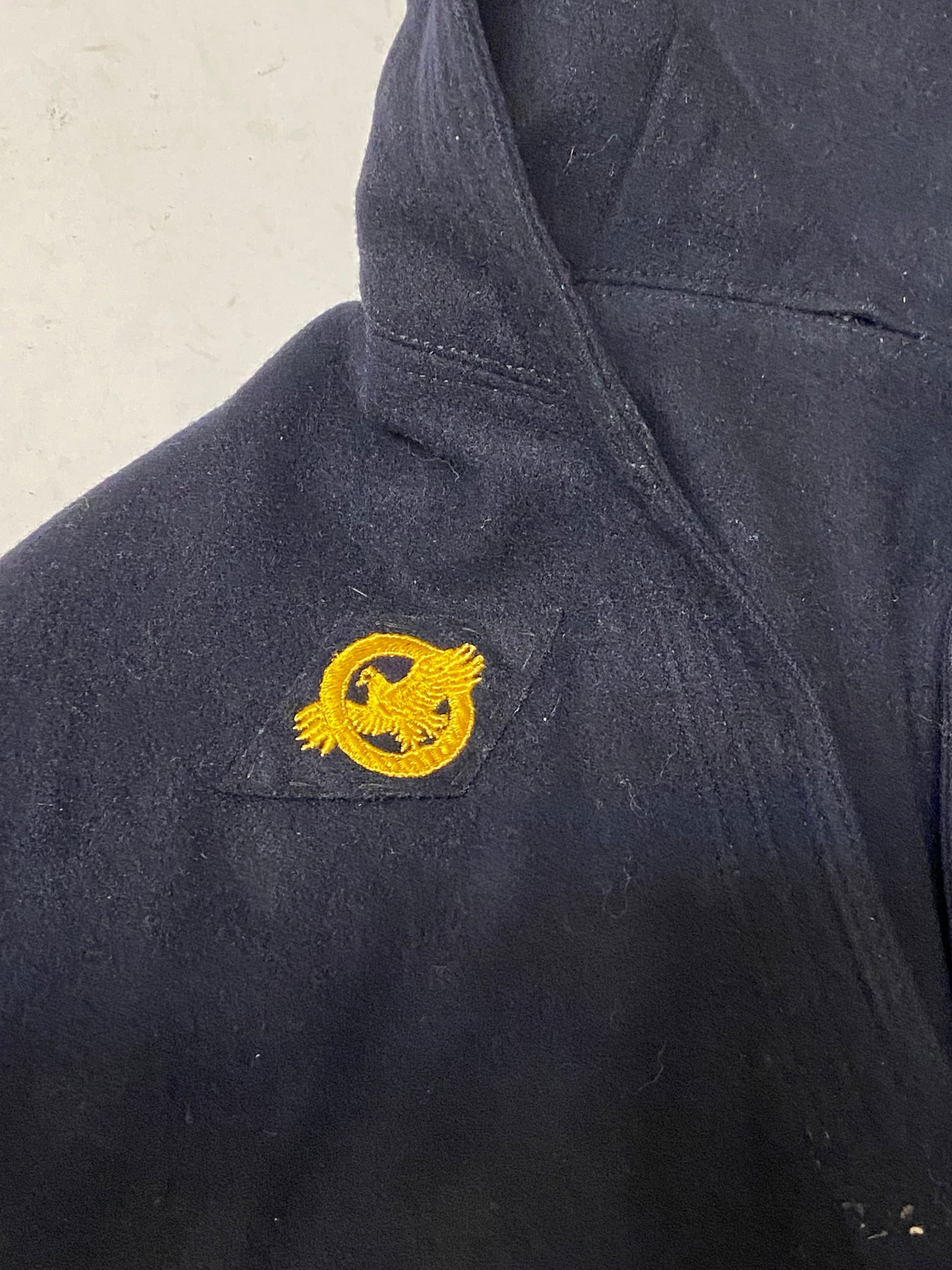 WWII Mine Sweeper US Navy Jumper Named to Earnest East - 7