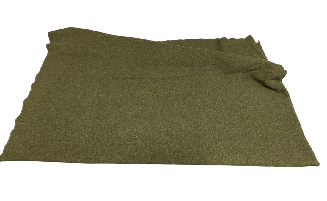 (2) WWII US Army Wool Blankets - 2