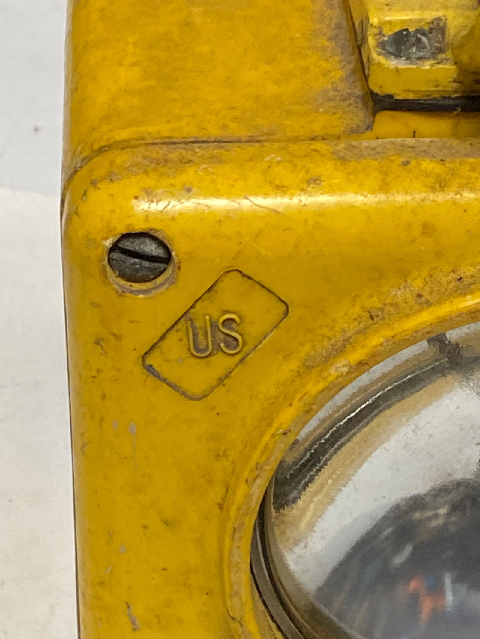 WWII US Navy Ship The Roflan Co Lantern - 2