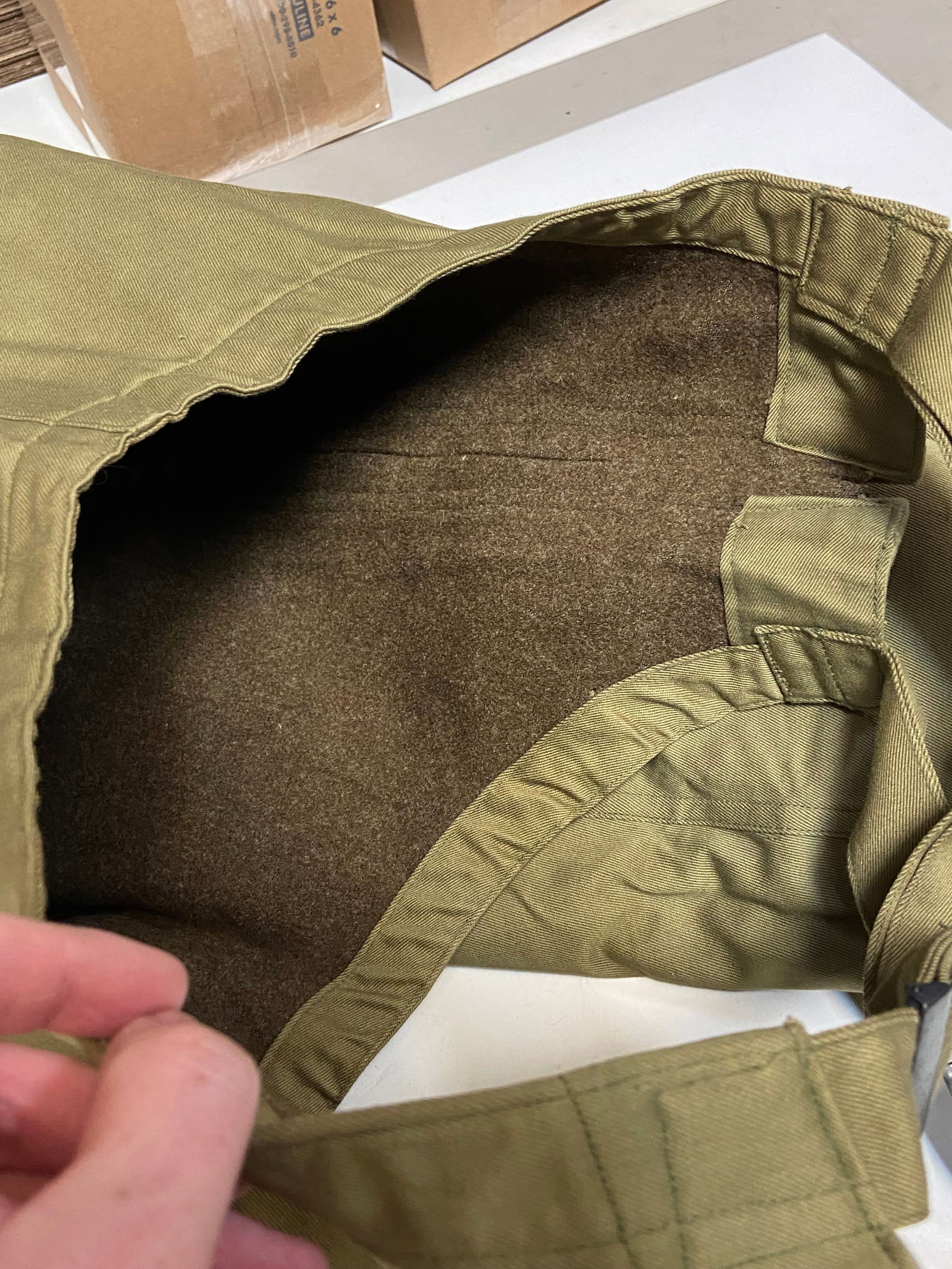 RARE WWII US Army Tanker Bibs - 4