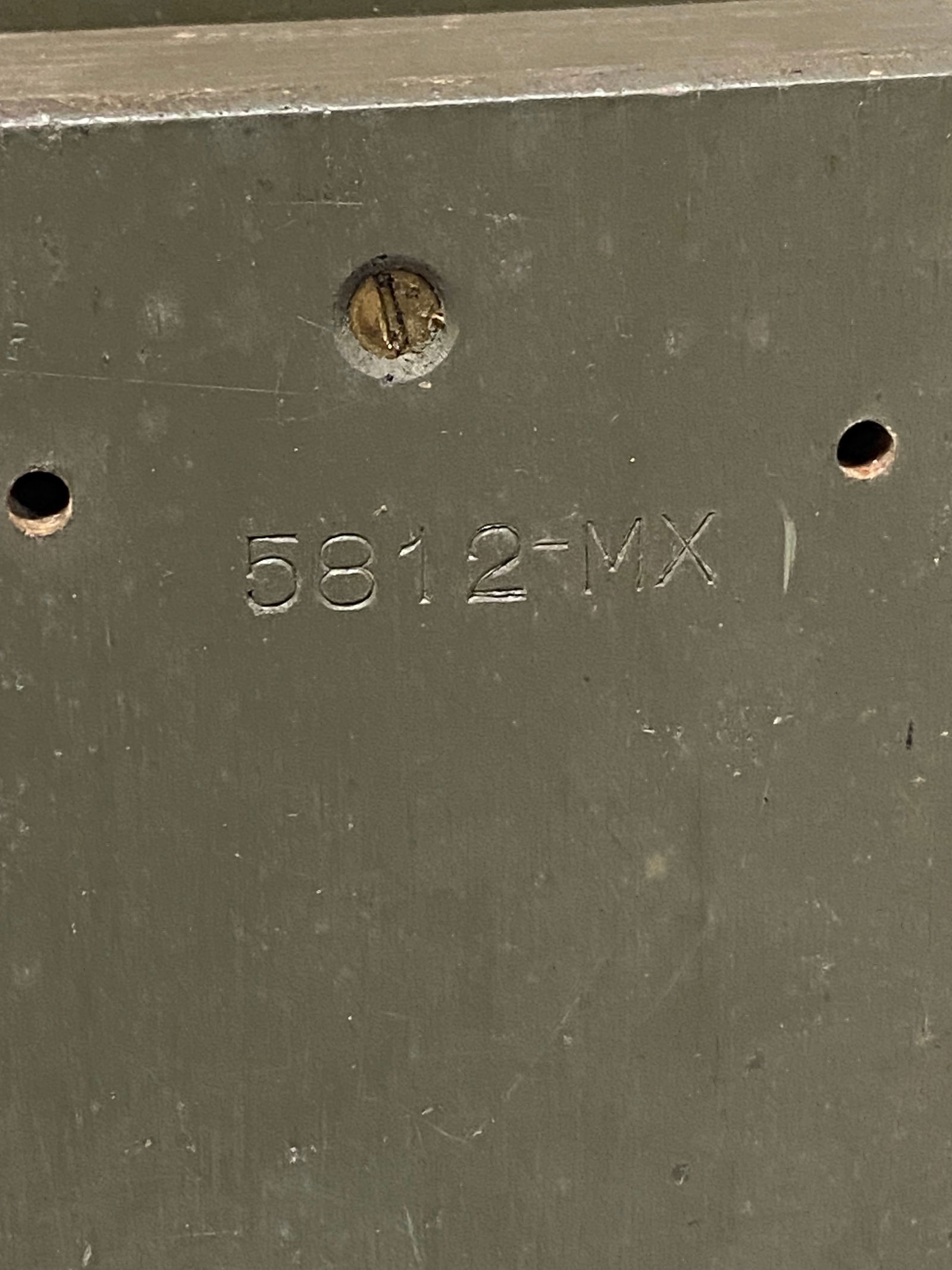 US WWII USN Kellogg Switchboard Supply CO 5812-MX Wall Phone - 6