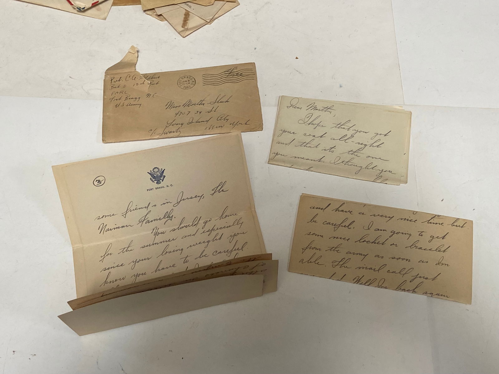 WWII US Paper Grouping to Charles A Gilbert - 17