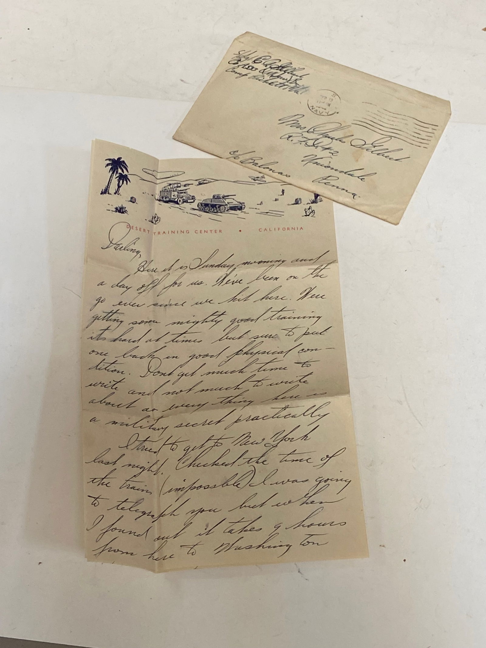 WWII US Paper Grouping to Charles A Gilbert - 4