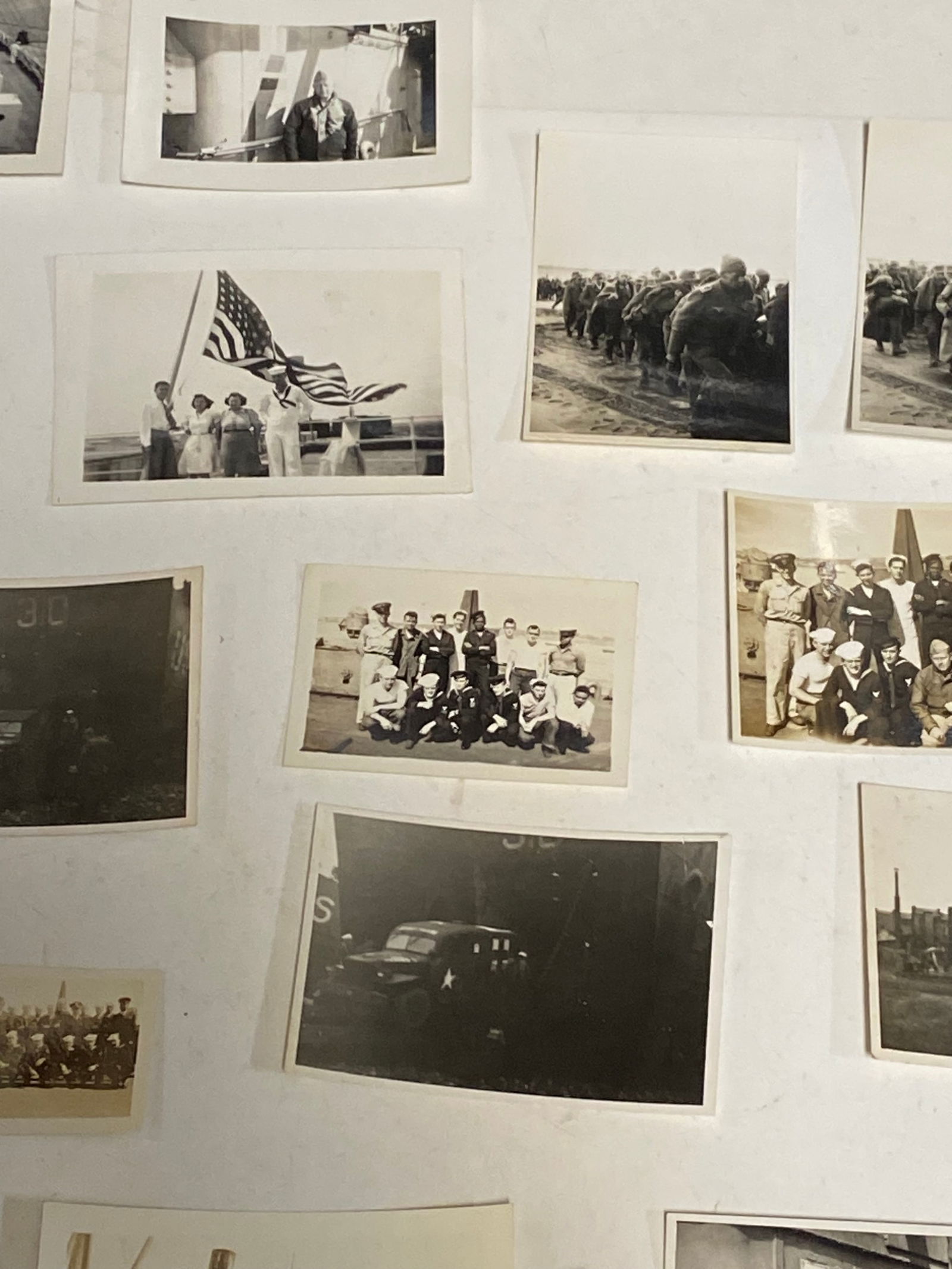 WWII USN Grouping Named To Aquilla H Joyner - 17