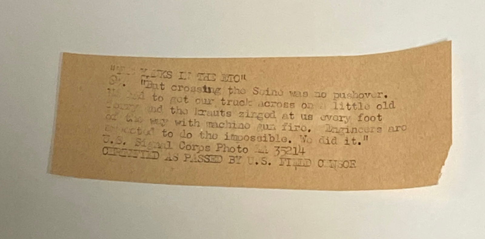 (7) Large WWII Photos of US Troops in European Theater - 10