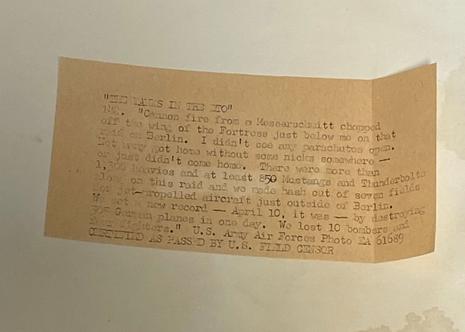 (7) Large WWII Photos of US Troops in European Theater - 6