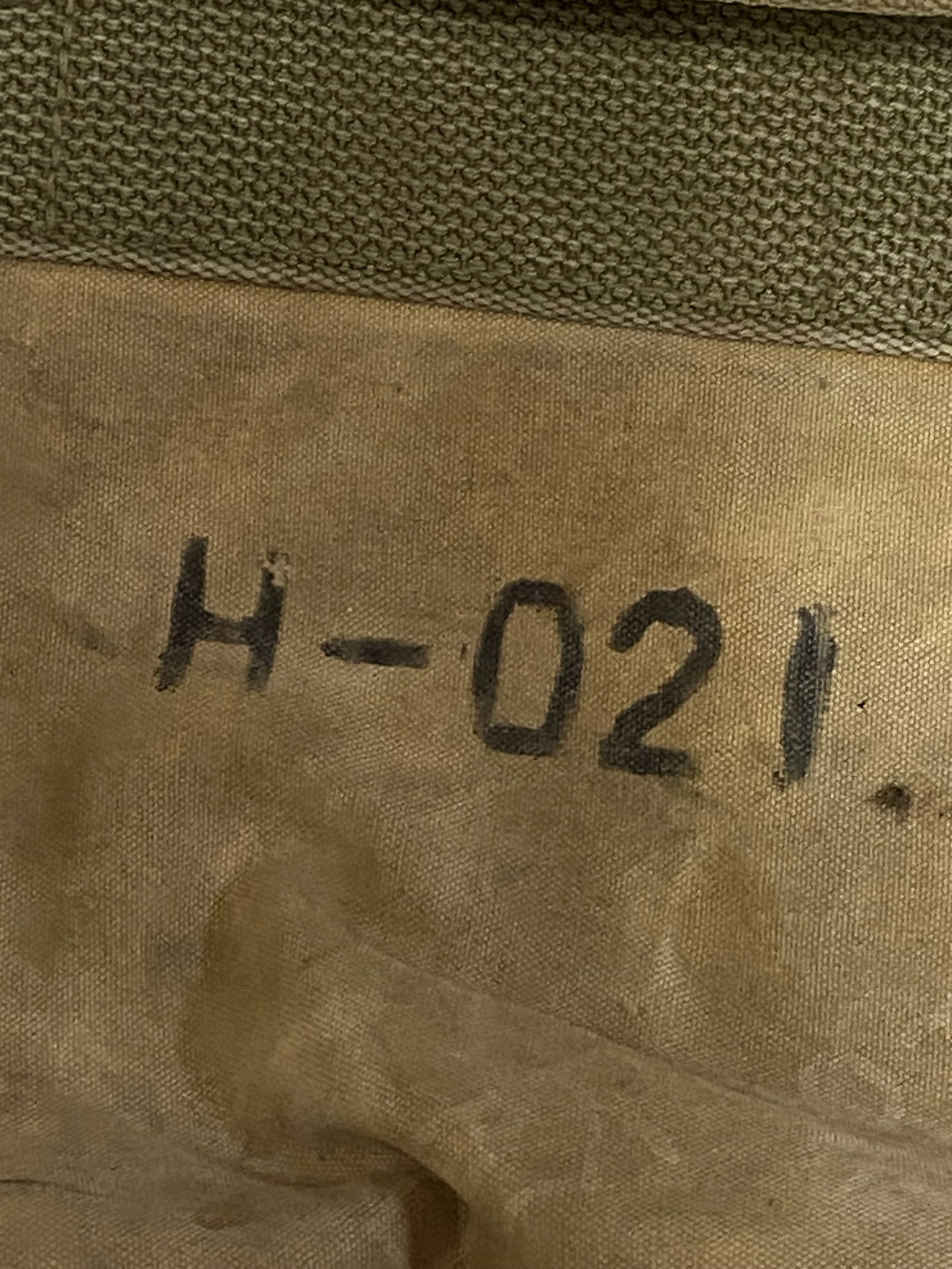 (2) WWII US Military Bags and (1) Canteen - 7