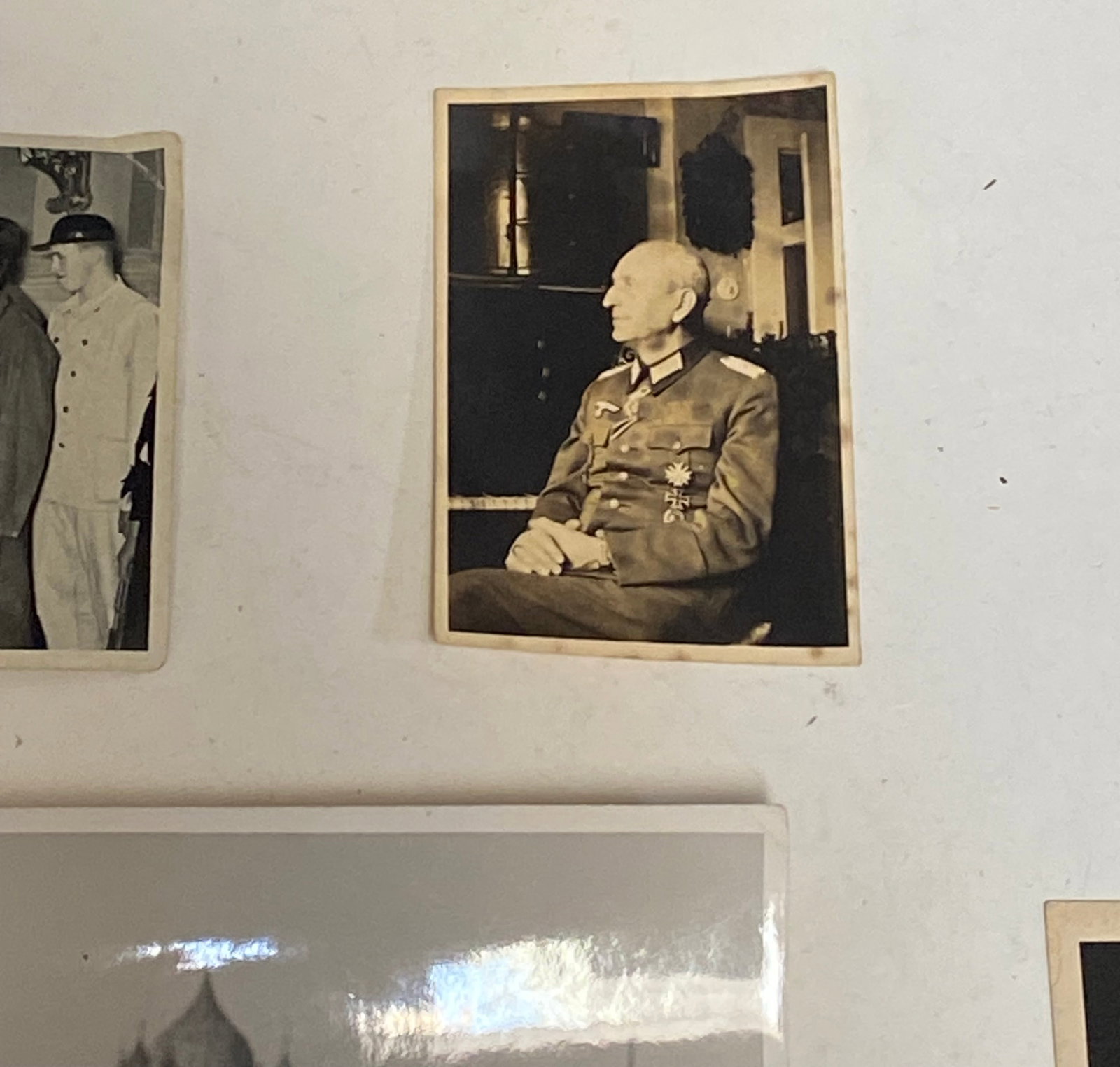 (5) German WWII Photos with Adolf Hitler with Others - 10