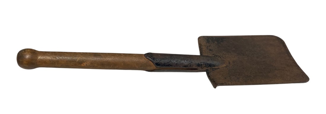 German East German Hat Shovel an Rommel Book - 11