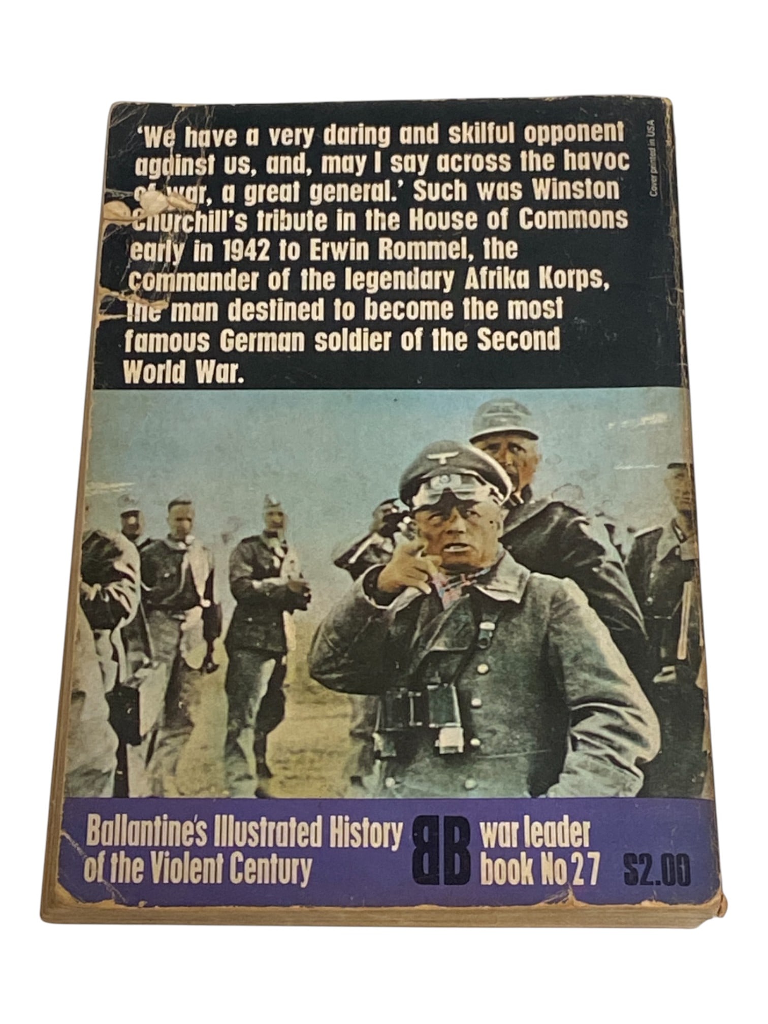 German East German Hat Shovel an Rommel Book - 3