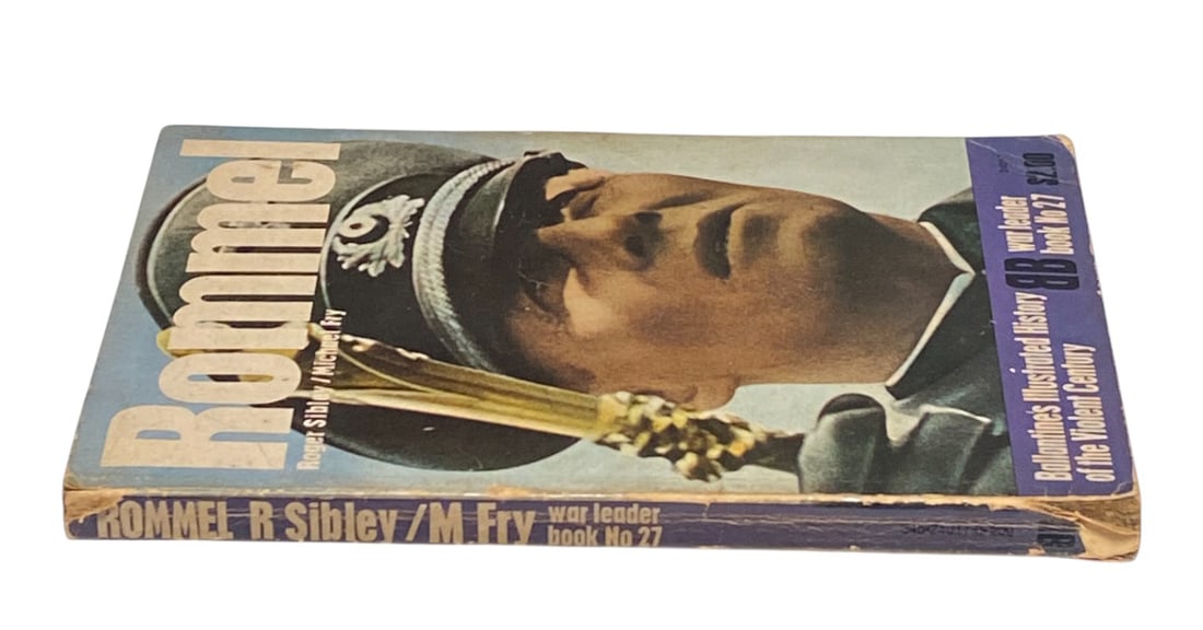 German East German Hat Shovel an Rommel Book - 4