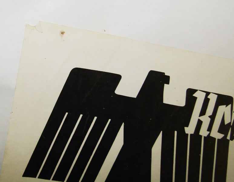 Original RARE German War Winter Relief Agency (WHW) Donation Campaign Poster w/ Donation "Trinkets" - 3