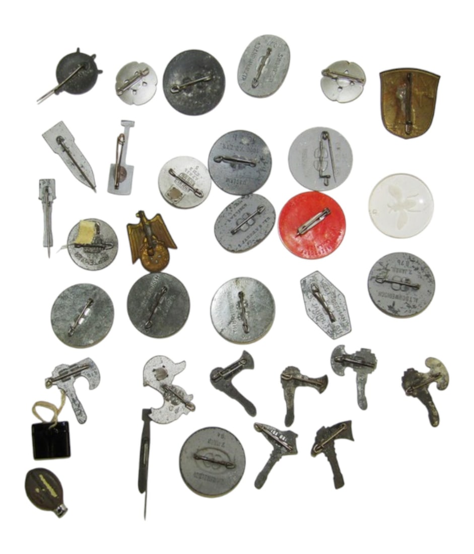 Original 34qty. German WHW War Relief Fund Donation "Trinkets" - 2