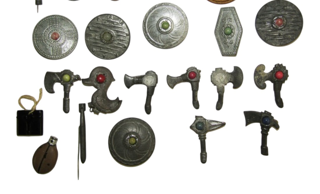 Original 34qty. German WHW War Relief Fund Donation "Trinkets" - 4