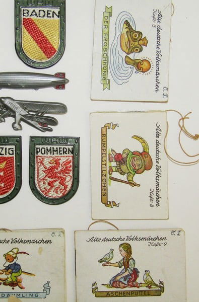 SCARCE Original 16qty. WHW War Relief Fund Donation Badges, Booklets and More - 3