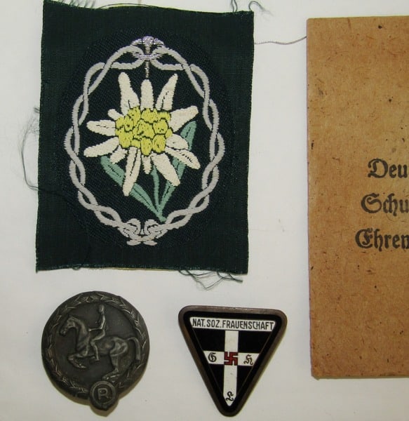 (9) German WWII Insignia, Badges and More - 3