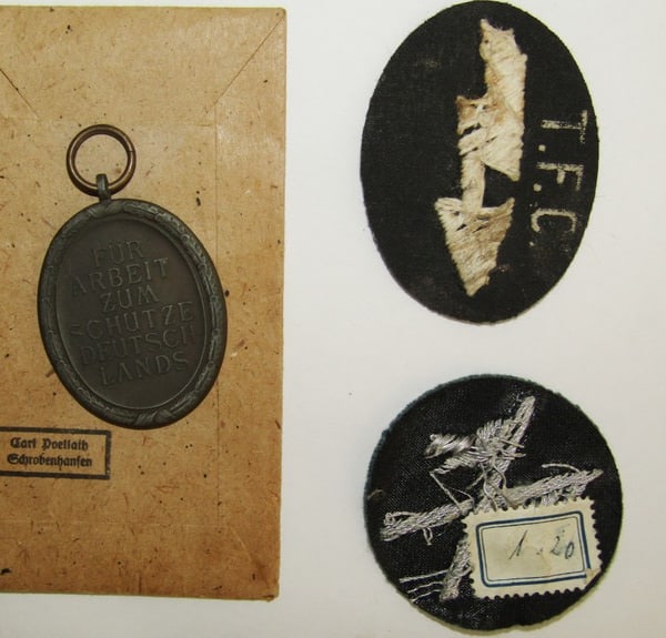 (9) German WWII Insignia, Badges and More - 6