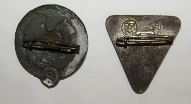 (9) German WWII Insignia, Badges and More - 7