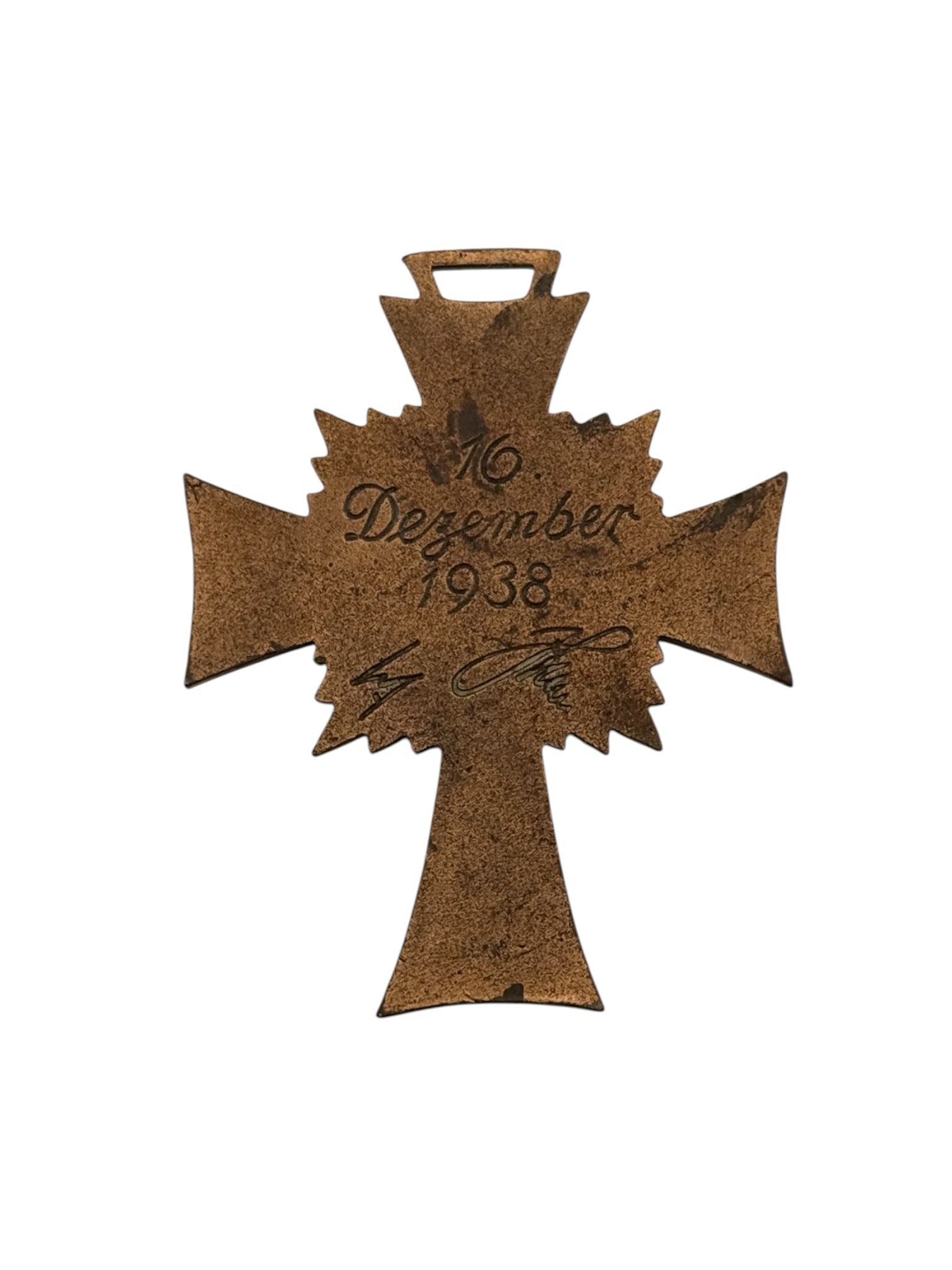 German WWII Full Size Gold, Silver and Bronze Mother's Cross Awards w/ Ribbons - 3