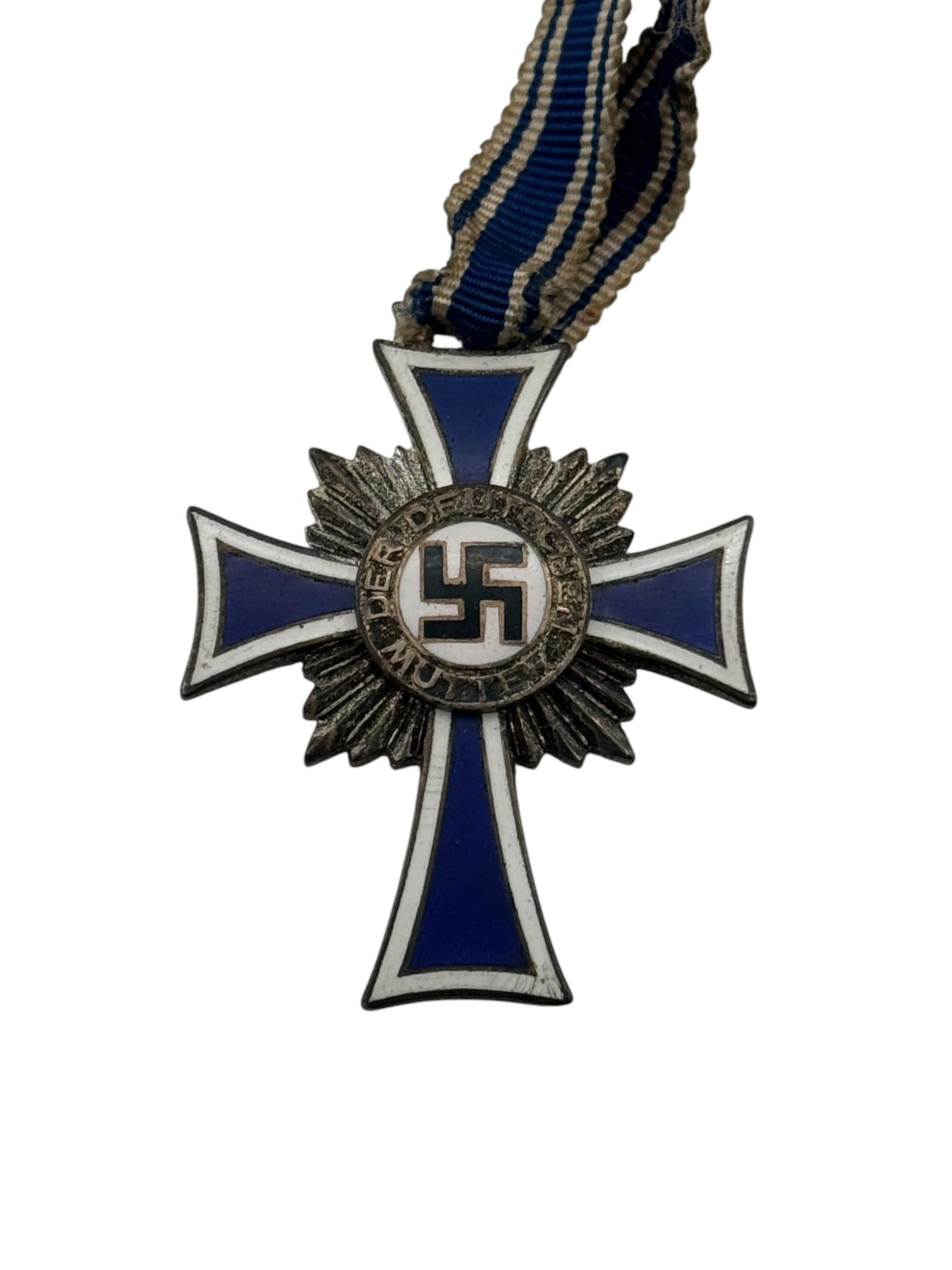 German WWII Full Size Gold, Silver and Bronze Mother's Cross Awards w/ Ribbons - 4