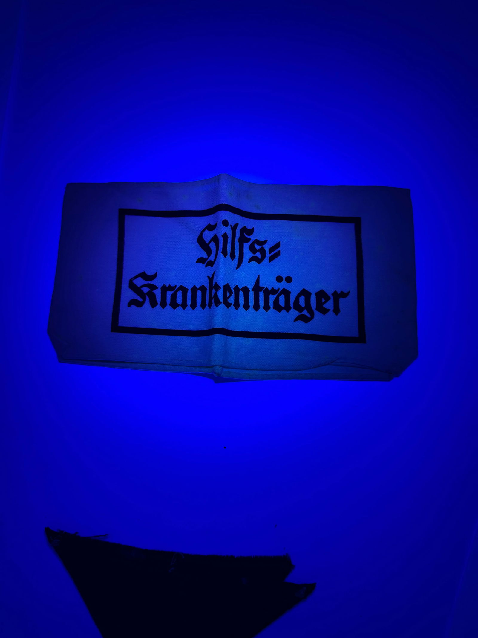 German WWII Stretcher Bearer Helper Armband & DRK (Red Cross) District Patches - 7