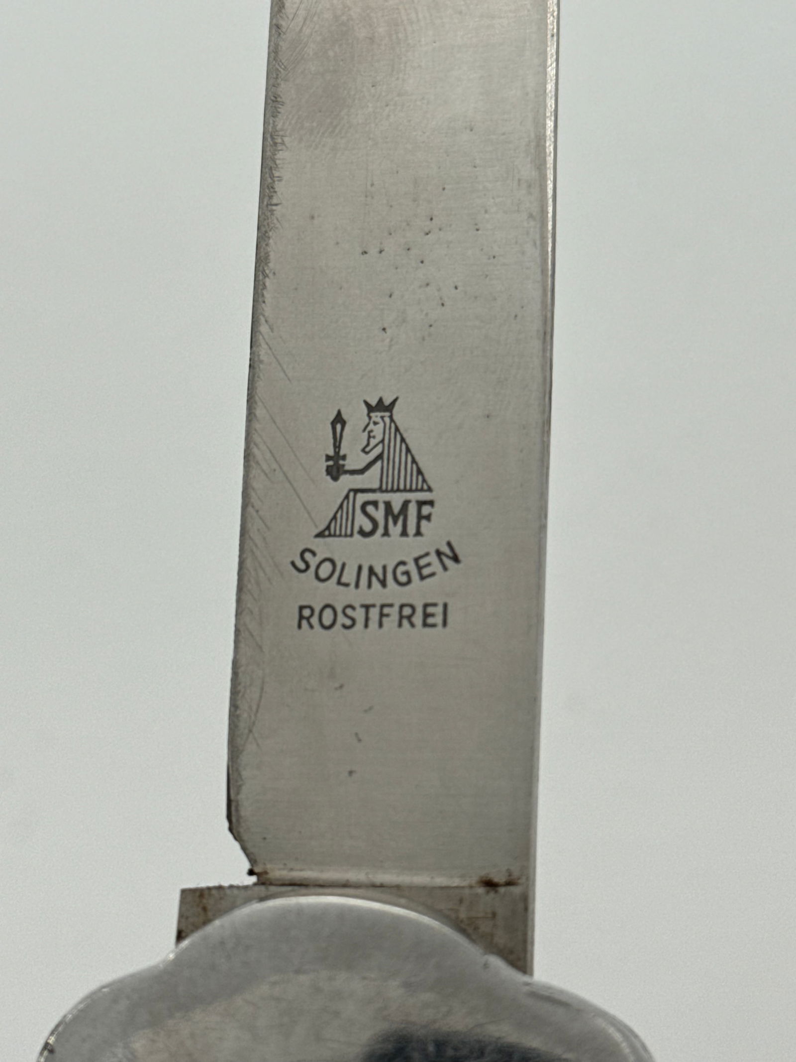 German WWII Paratrooper Gravity Knife by SMF Solingen - 11