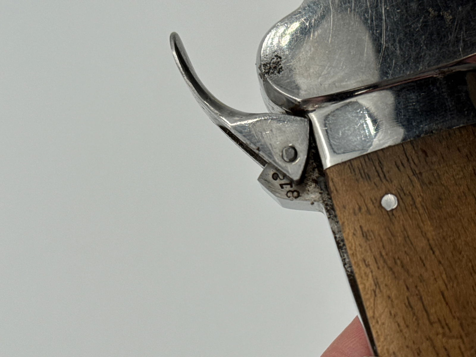 German WWII Paratrooper Gravity Knife by SMF Solingen - 13