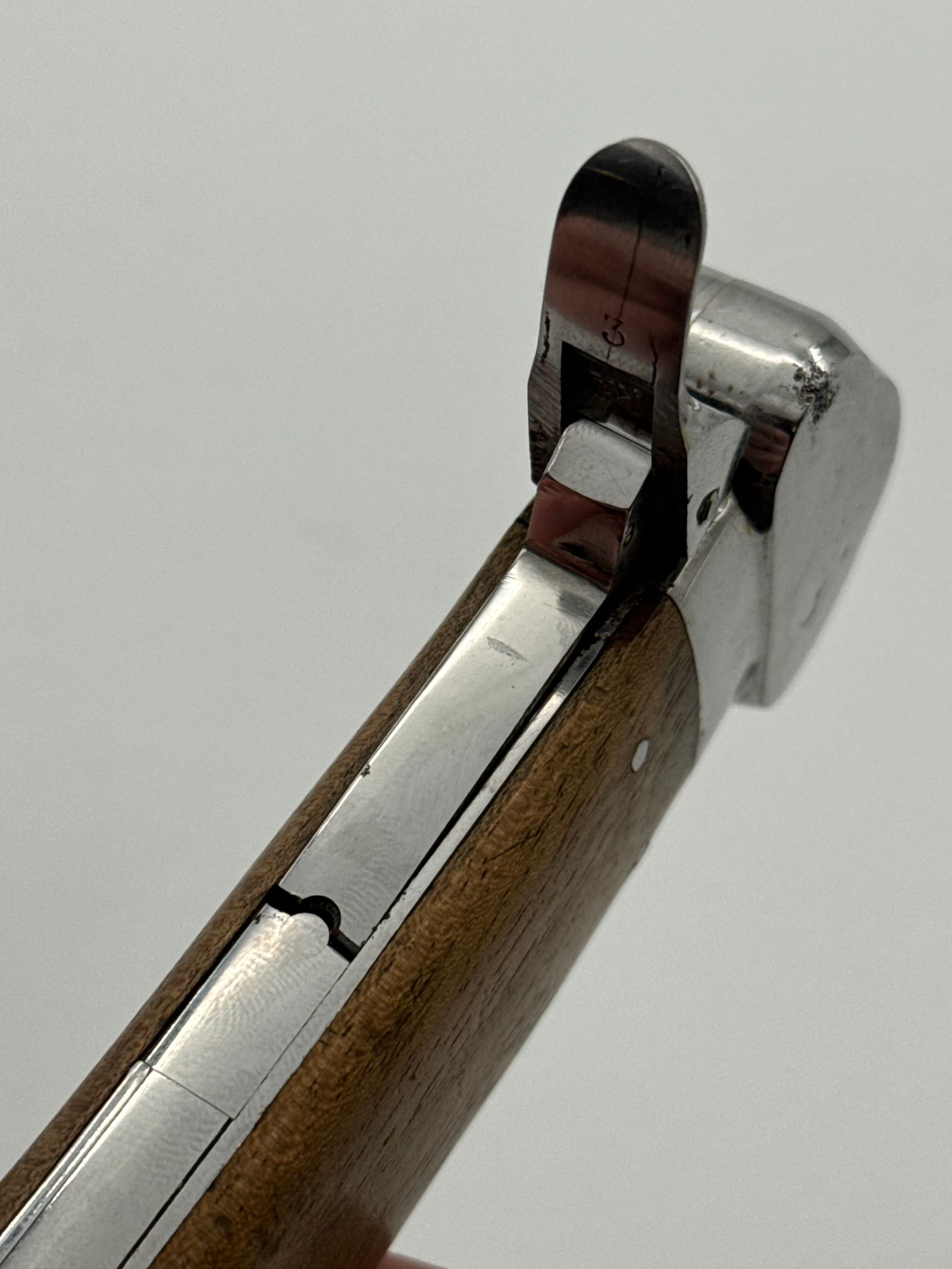 German WWII Paratrooper Gravity Knife by SMF Solingen - 14