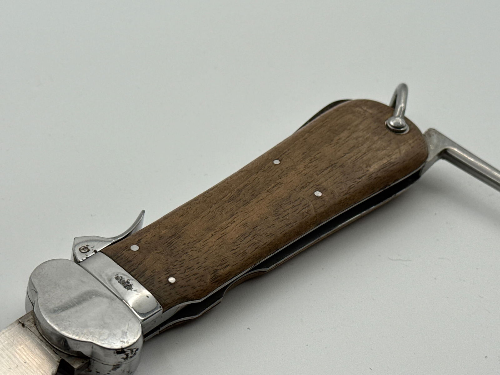 German WWII Paratrooper Gravity Knife by SMF Solingen - 3