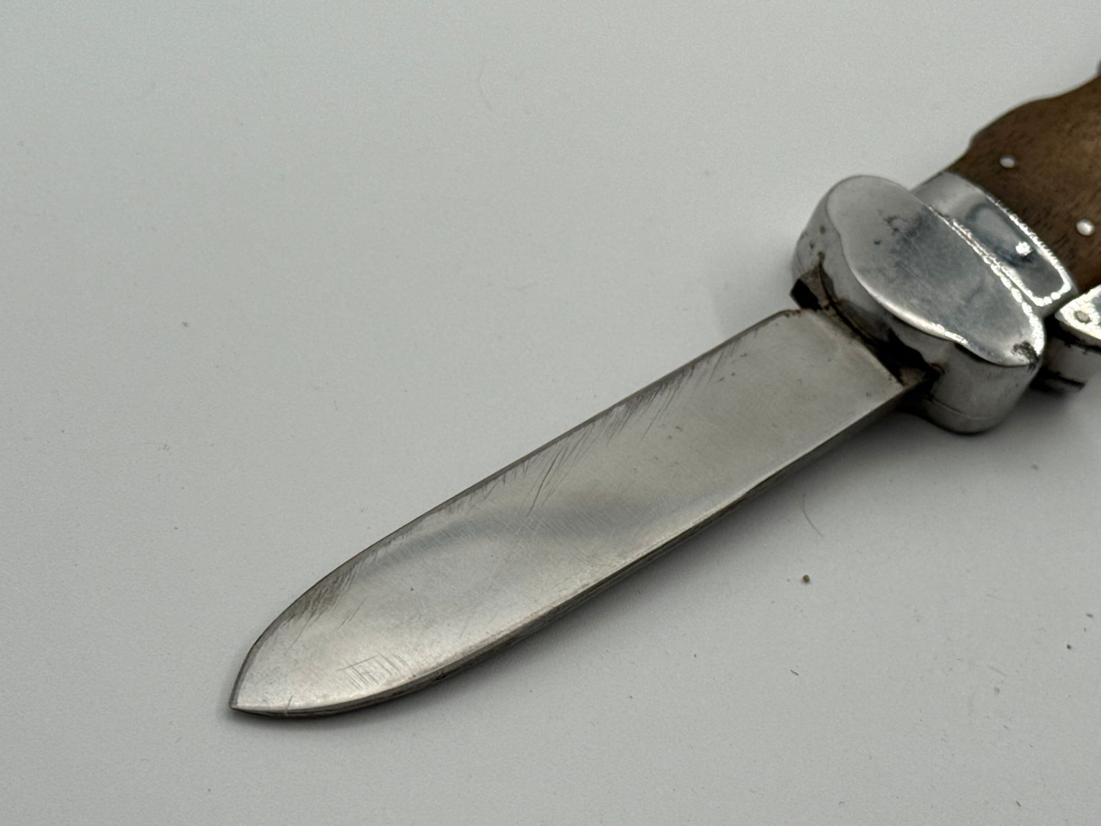 German WWII Paratrooper Gravity Knife by SMF Solingen - 5