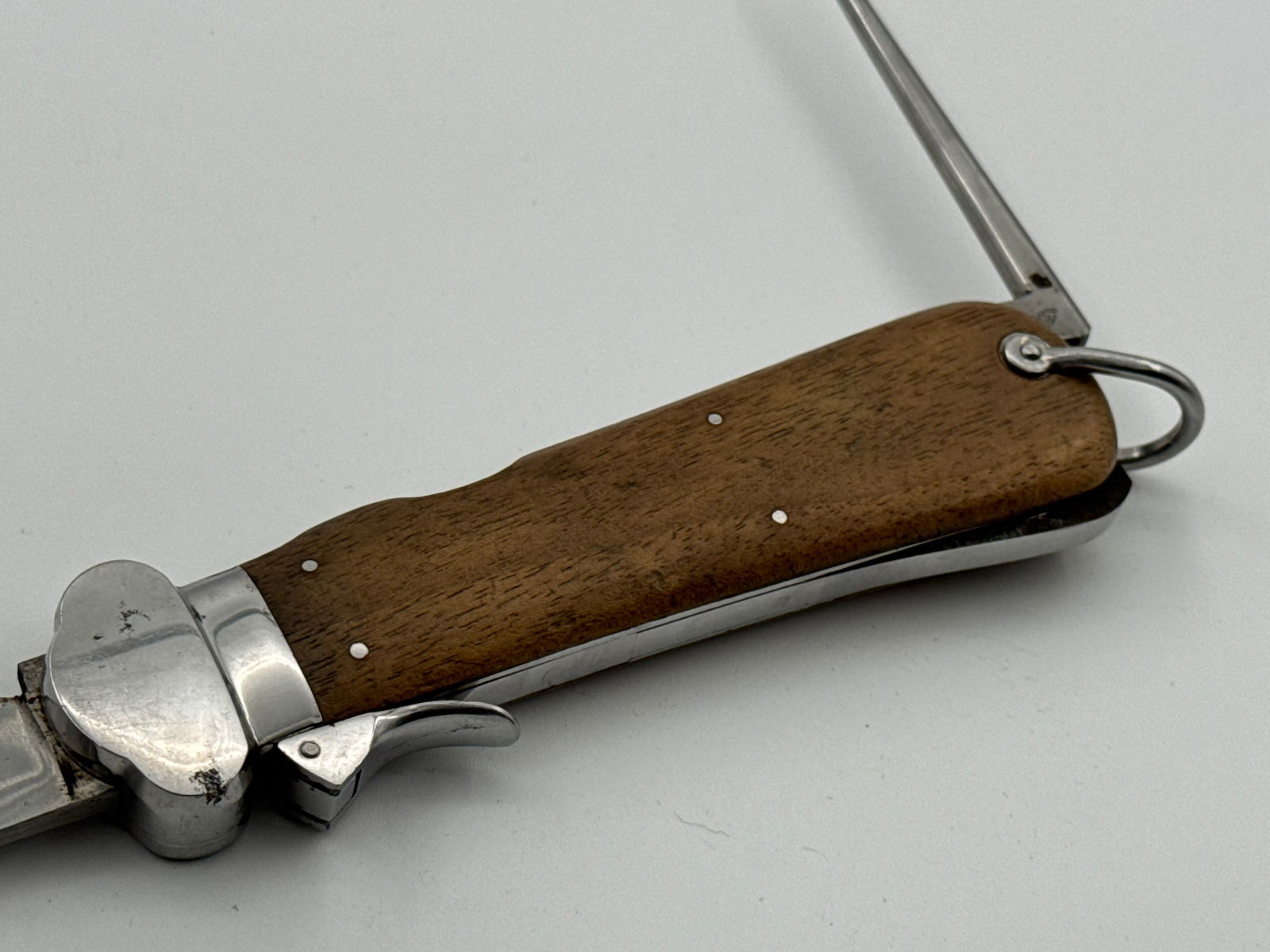 German WWII Paratrooper Gravity Knife by SMF Solingen - 6