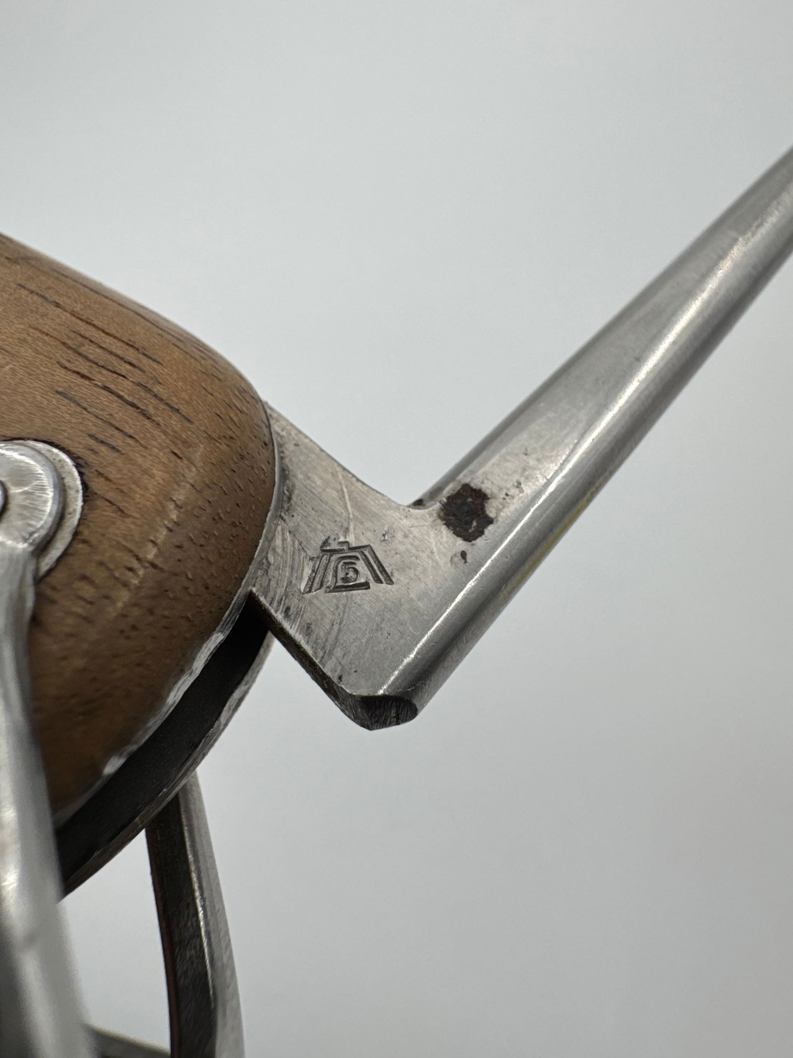 German WWII Paratrooper Gravity Knife by SMF Solingen - 8