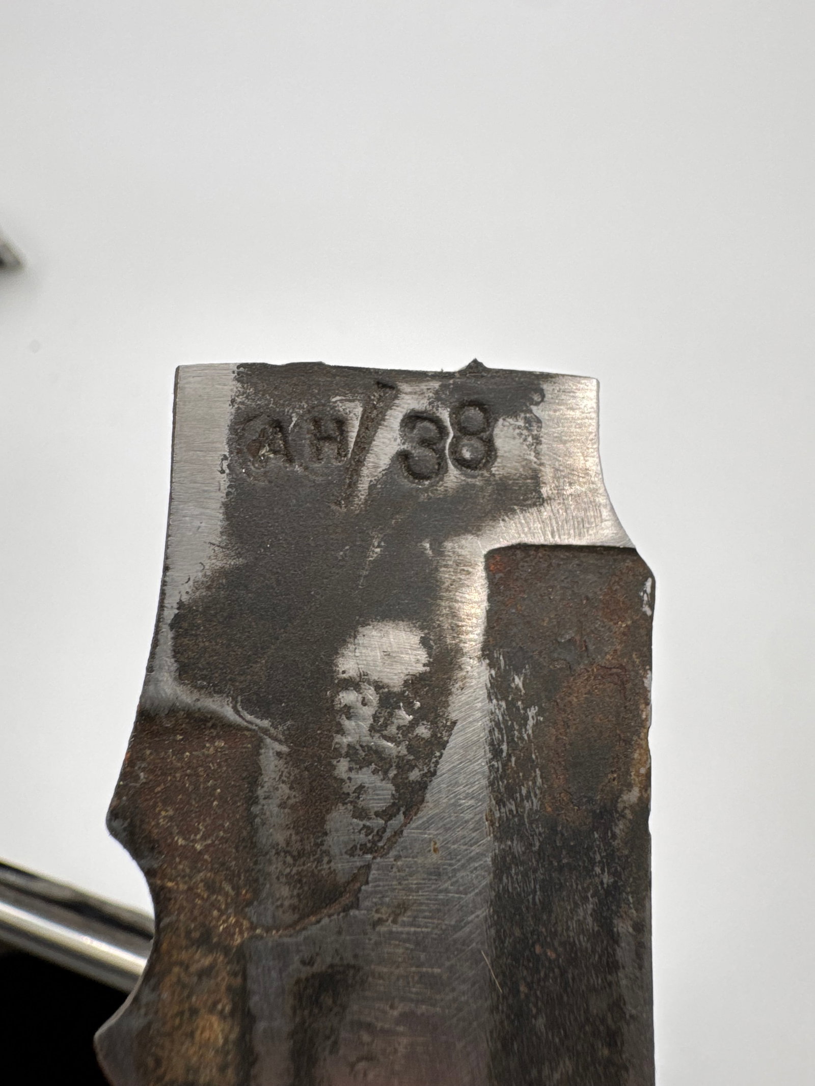 German WWII Military Eagle Head Knife – RZM Marked and WaA163. AH/38 Blade - 11